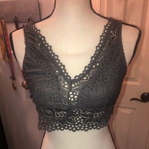 Charcoal Grey Bralette Altard’ State